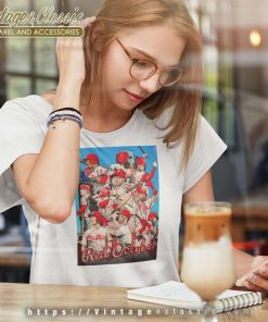 Phillies Red October Shirt Gift For Fans Women TShirt