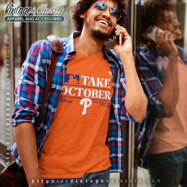 Phillies Red October Shirt Philadelphia Phillies 2023 Postseason V Neck TShirt Phillies Red October Shirt Philadelphia Phillies 2023 Postseason V Neck TShirt