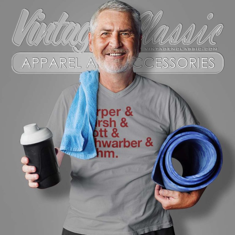 Philly Baseball Lineup Red October V Neck TShirt Philly Baseball Lineup Red October V Neck TShirt