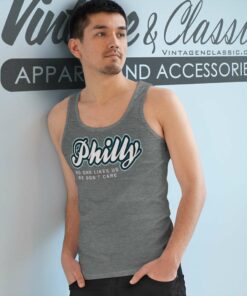 Philly No One Likes Us We Dont Care Jason Kelce Tank Top Racerback
