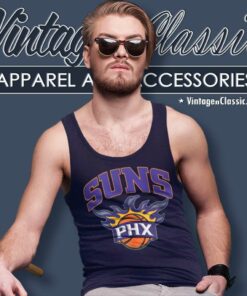 Phoenix Suns Basketball Logo Tank Top Racerback