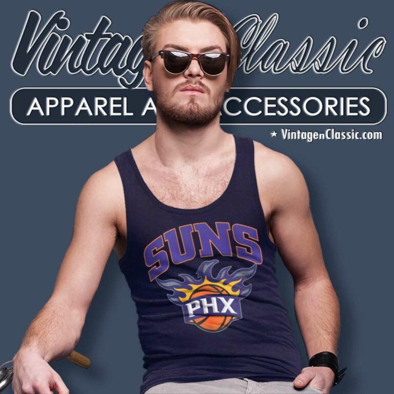 Phoenix Suns Basketball Logo Tank Top Racerback Phoenix Suns Basketball Logo Tank Top Racerback
