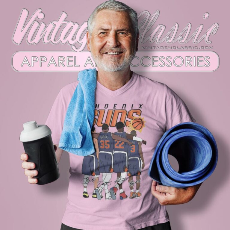 Phoenix Suns Devin Booker Kevin Durant Deandre Ayton And Chris Paul Signature V Neck TShirt Phoenix Suns Devin Booker Kevin Durant Deandre Ayton And Chris Paul Signature V Neck TShirt