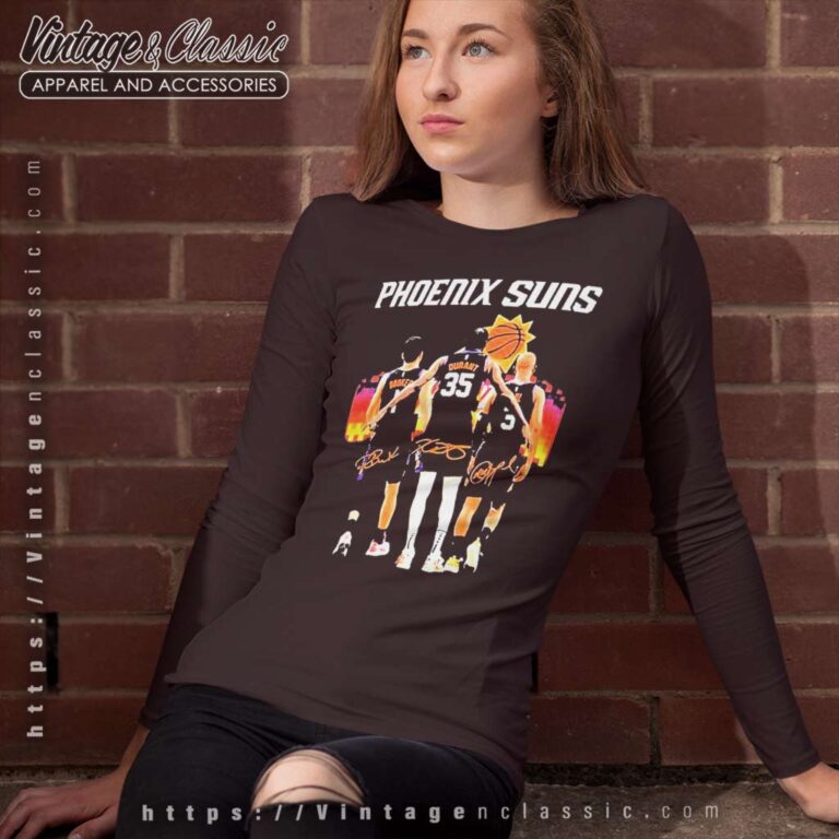 Phoenix Suns Devin Booker Kevin Long Sleeve Tee Phoenix Suns Devin Booker Kevin Long Sleeve Tee