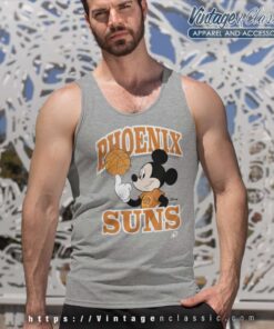 Phoenix Suns Disney Mickey Team Spirit Tank Top Racerback