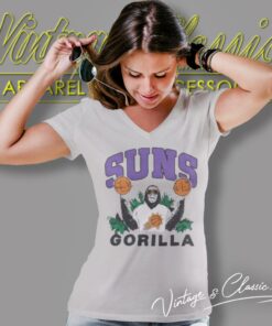 Phoenix Suns Gorilla V Neck TShirt