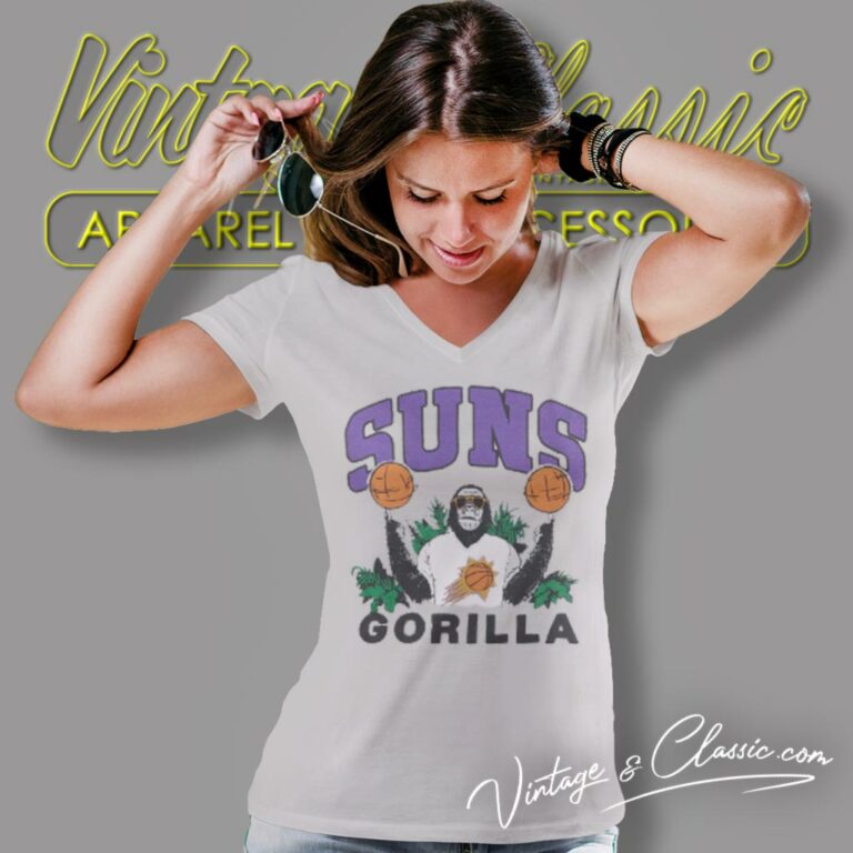 Phoenix Suns Gorilla V Neck TShirt Phoenix Suns Gorilla V Neck TShirt