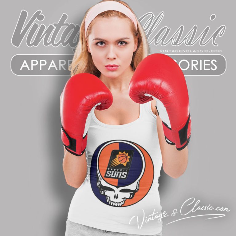 Phoenix Suns Grateful Dead Steal Your Face Tank Top Racerback Phoenix Suns Grateful Dead Steal Your Face Tank Top Racerback