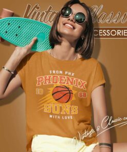 Phoenix Suns Nba With Love From Phx Women TShirt