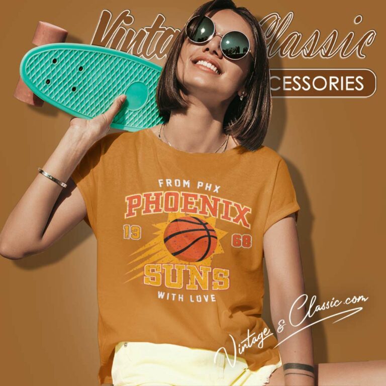 Phoenix Suns Nba With Love From Phx Women TShirt Phoenix Suns Nba With Love From Phx Women TShirt