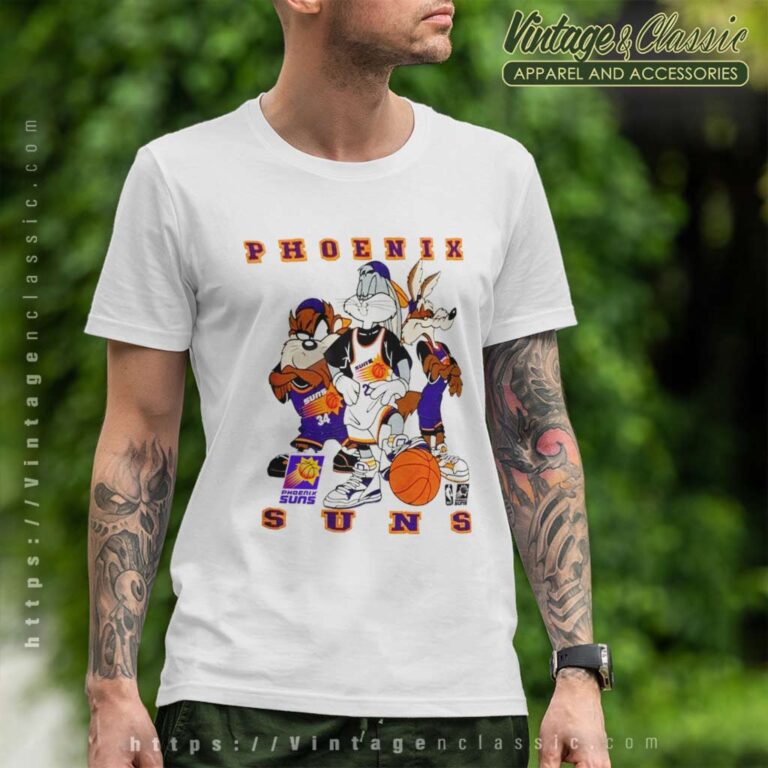 Phoenix Suns Shirt 1993 Caricature Rising Suns T Shirt Phoenix Suns Shirt 1993 Caricature Rising Suns T Shirt