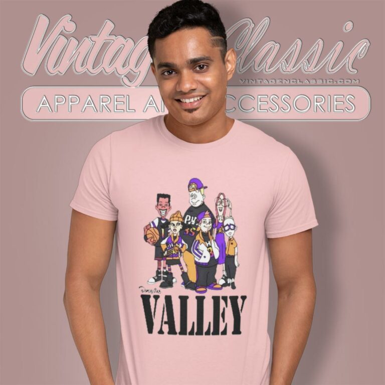 Phoenix Suns Valley Recess Cartoon T Shirt Phoenix Suns Valley Recess Cartoon T Shirt