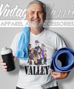 Phoenix Suns Valley Recess Cartoon Shirt 5 Phoenix Suns Valley Recess Cartoon V Neck TShirt