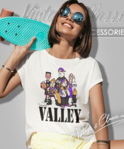 Phoenix Suns Valley Recess Cartoon Shirt 6 Phoenix Suns Valley Recess Cartoon Women T Shirt