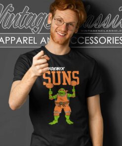 Phoenix Suns X Teenage Mutant Ninja Turtles T Shirt