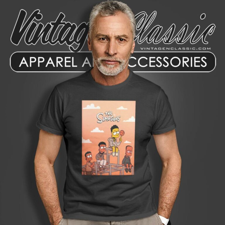 Phoenix Suns X The Simpsons Collab T Shirt Phoenix Suns X The Simpsons Collab T Shirt