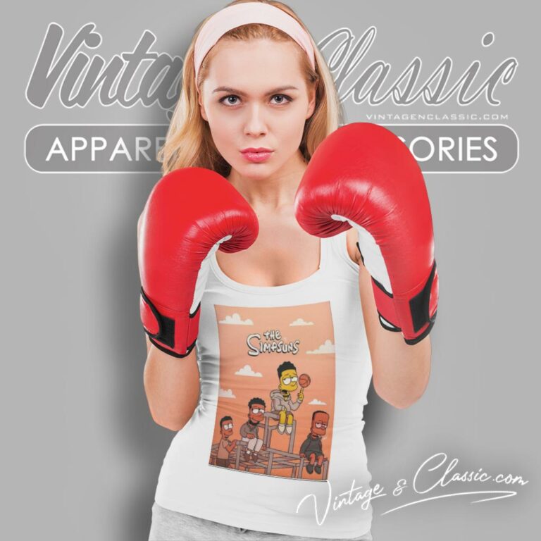 Phoenix Suns X The Simpsons Collab Tank Top Racerback Phoenix Suns X The Simpsons Collab Tank Top Racerback