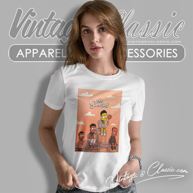 Phoenix Suns X The Simpsons Collab Women T Shirt Phoenix Suns X The Simpsons Collab Women T Shirt