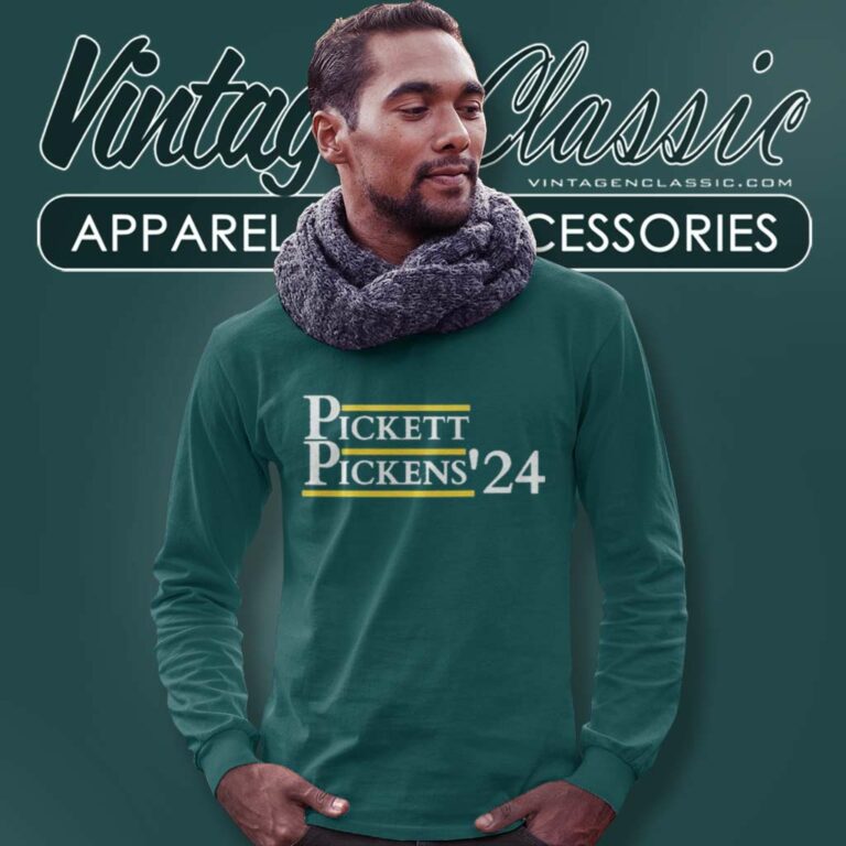 Pickett Pickens 24 Pittsburgh Steelers Long Sleeve Tee Pickett Pickens 24 Pittsburgh Steelers Long Sleeve Tee