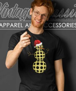 Pickleball Christmas Shirt Funny Pickleball Snowman 6 Pickleball Christmas Shirt Funny Pickleball Snowman T Shirt