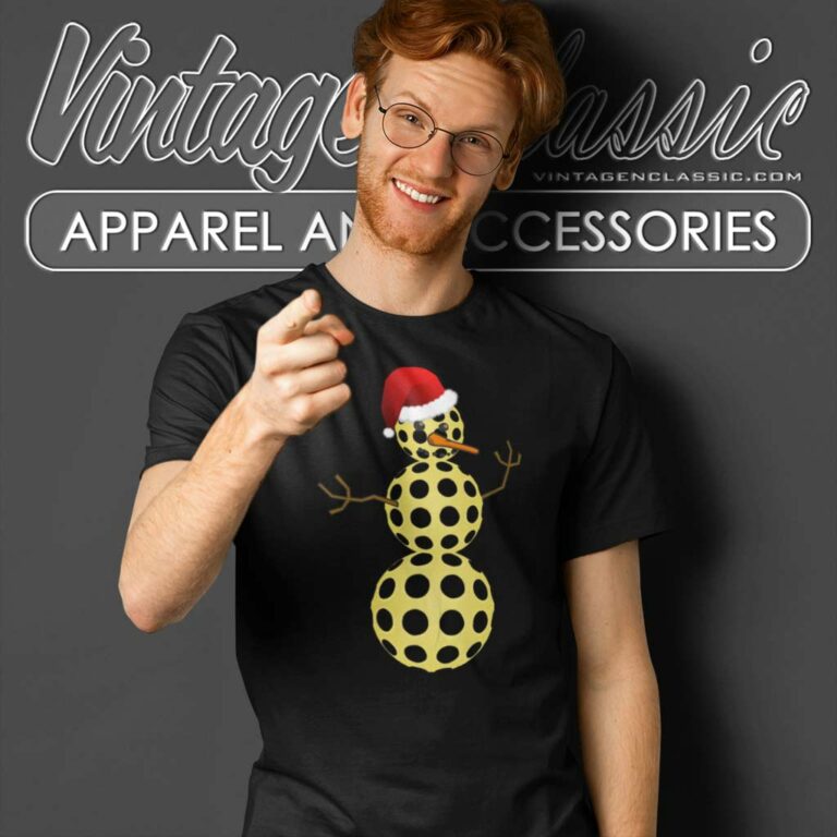 Pickleball Christmas Shirt Funny Pickleball Snowman T Shirt Pickleball Christmas Shirt Funny Pickleball Snowman T Shirt