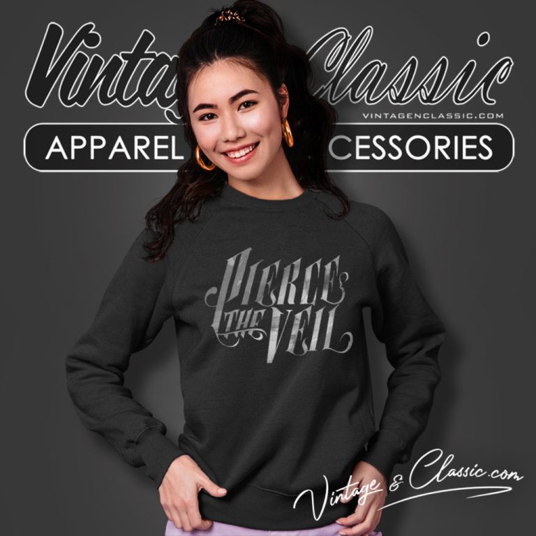 Pierce The Veil Logo Band Sweatshirt Pierce The Veil Logo Band Sweatshirt