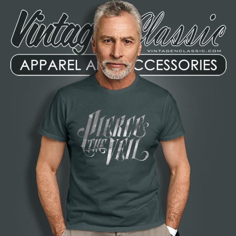 Pierce The Veil Logo Band T Shirt Pierce The Veil Logo Band T Shirt