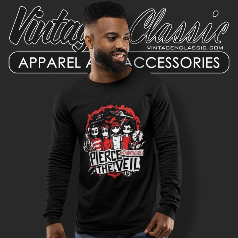 Pierce The Veil Misadventures Long Sleeve Tee Pierce The Veil Misadventures Long Sleeve Tee