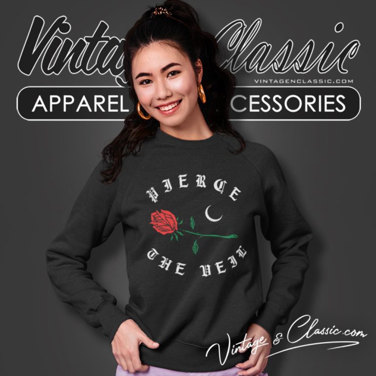 Pierce The Veil Rose Sweatshirt Pierce The Veil Rose Sweatshirt