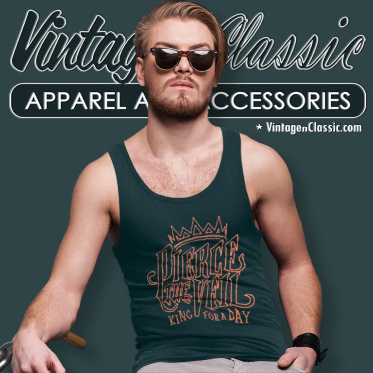Pierce The Veil Scratch King Tank Top Racerback Pierce The Veil Scratch King Tank Top Racerback