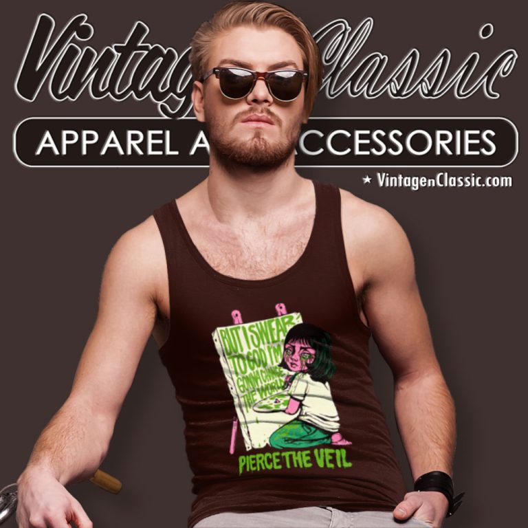 Pierce The Veil Shirt Change The World Tank Top Racerback Pierce The Veil Shirt Change The World Tank Top Racerback