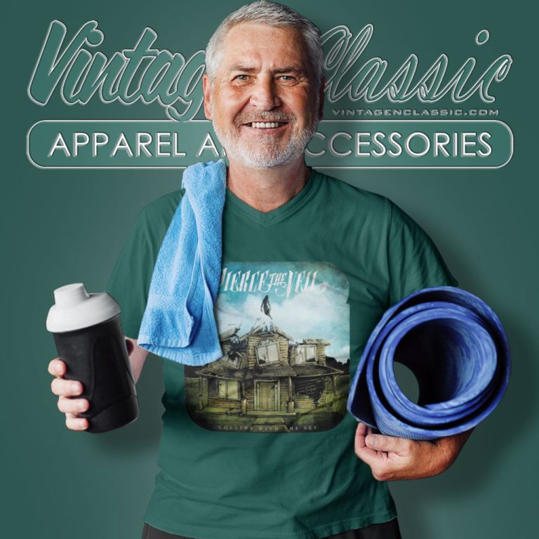 Pierce The Veil Shirt Collide With The Sky Album V Neck TShirt Pierce The Veil Shirt Collide With The Sky Album V Neck TShirt