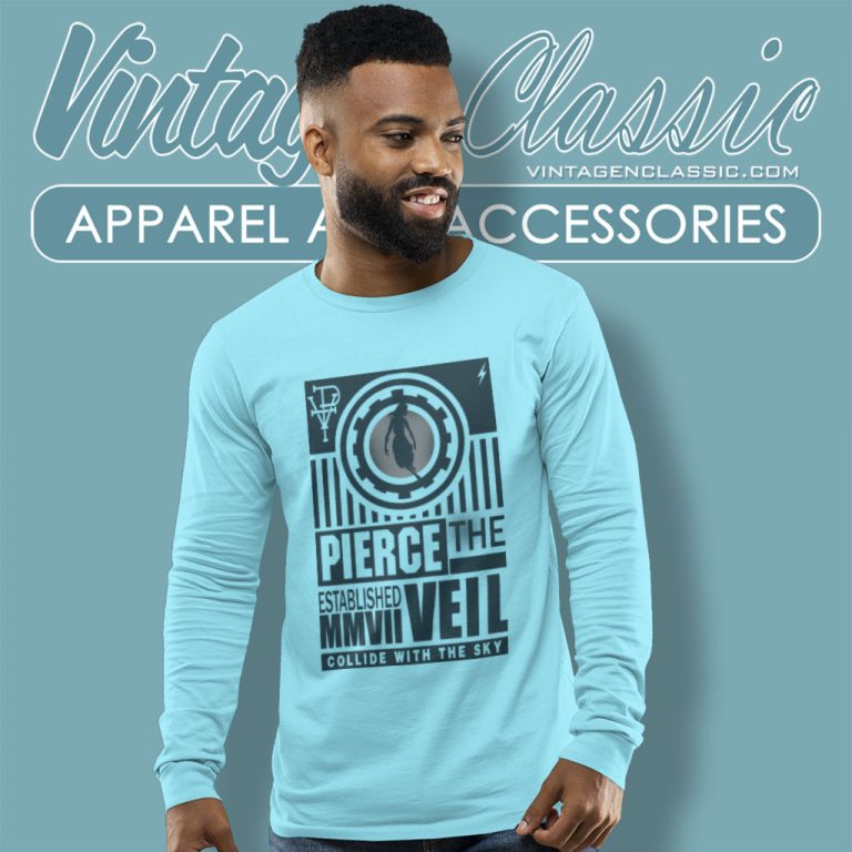 Pierce The Veil Shirt Collide With The Sky Long Sleeve Tee Pierce The Veil Shirt Collide With The Sky Long Sleeve Tee