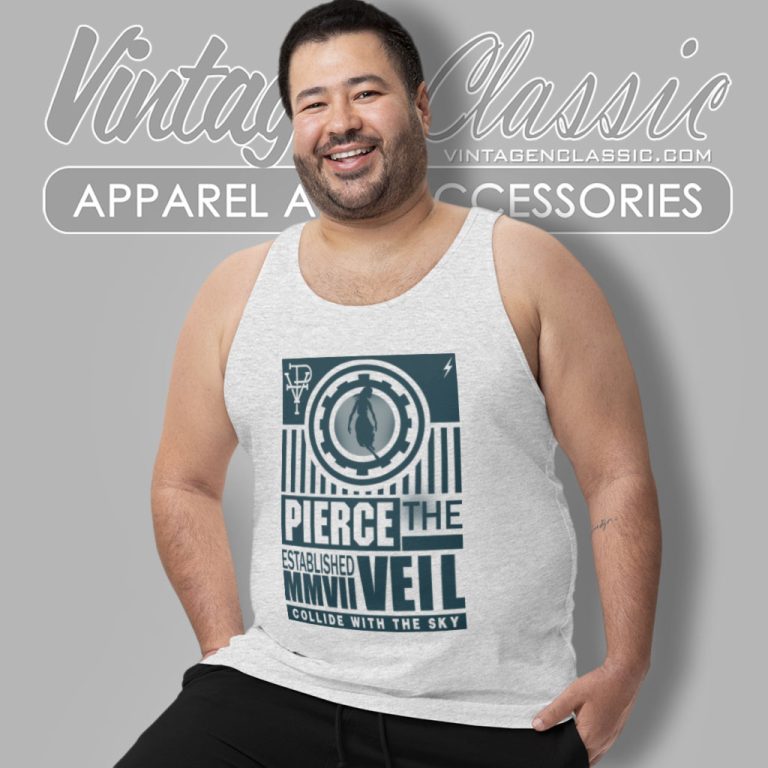 Pierce The Veil Shirt Collide With The Sky Tank Top Racerback Pierce The Veil Shirt Collide With The Sky Tank Top Racerback