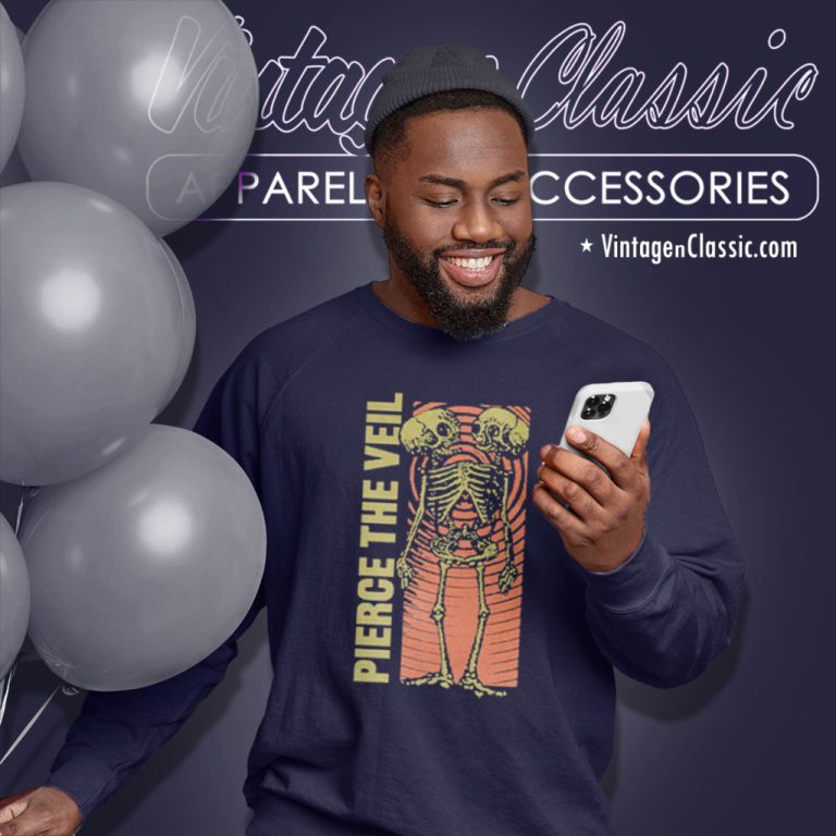 Pierce The Veil Shirt Conjoined Skeleton Sweatshirt Pierce The Veil Shirt Conjoined Skeleton Sweatshirt