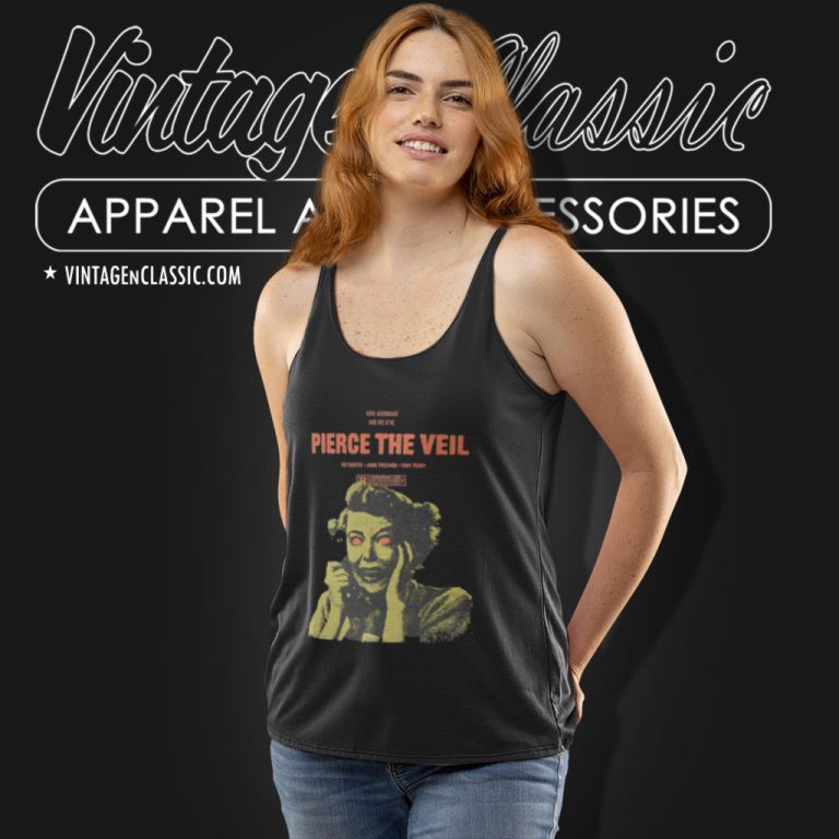 Pierce The Veil Shirt Roll Your Eyes Tank Top Racerback Pierce The Veil Shirt Roll Your Eyes Tank Top Racerback