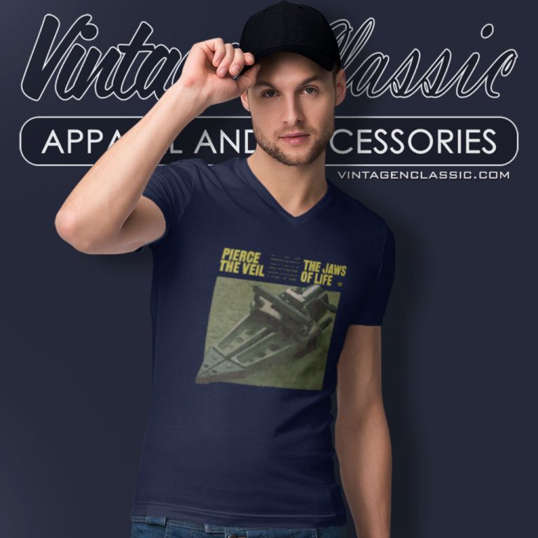Pierce The Veil Shirt The Jaws Of Life V Neck TShirt Pierce The Veil Shirt The Jaws Of Life V Neck TShirt
