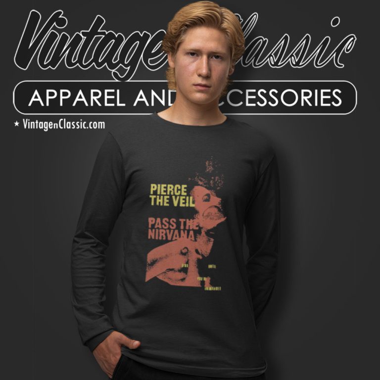 Pierce The Veil Shirt Underwater Girl Long Sleeve Tee Pierce The Veil Shirt Underwater Girl Long Sleeve Tee