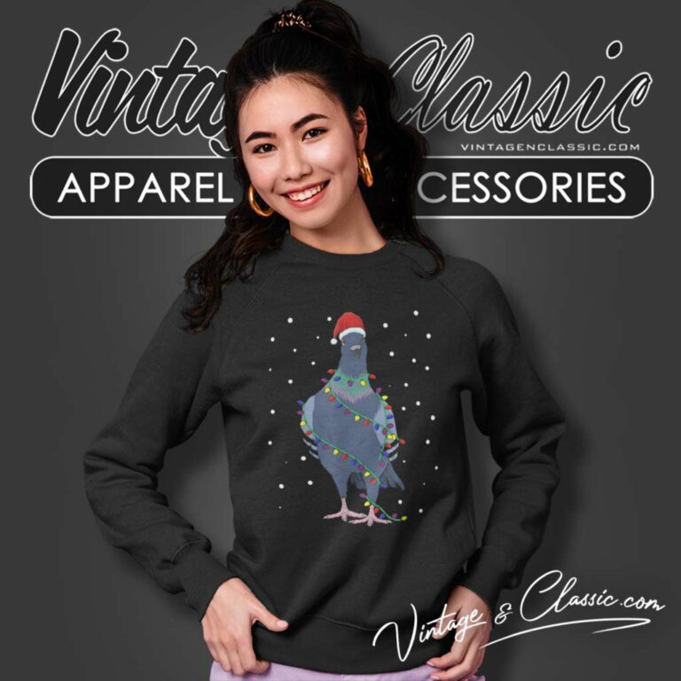 Pigeons Christmas Light Pigeon Breeder Christmas Sweatshirt Pigeons Christmas Light Pigeon Breeder Christmas Sweatshirt