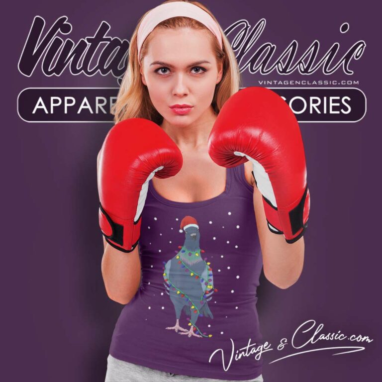 Pigeons Christmas Light Pigeon Breeder Christmas Tank Top Racerback Pigeons Christmas Light Pigeon Breeder Christmas Tank Top Racerback