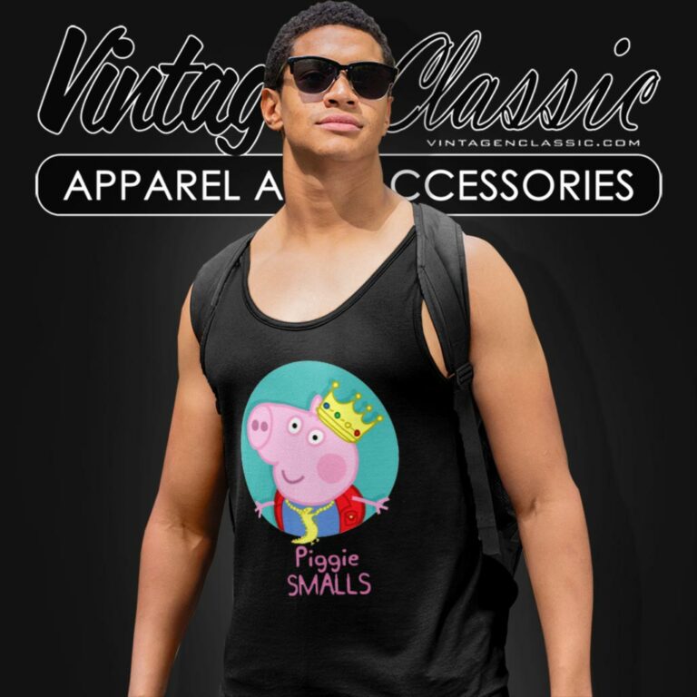 Piggy Smalls Peppa Pig Tank Top Racerback Piggy Smalls Peppa Pig Tank Top Racerback