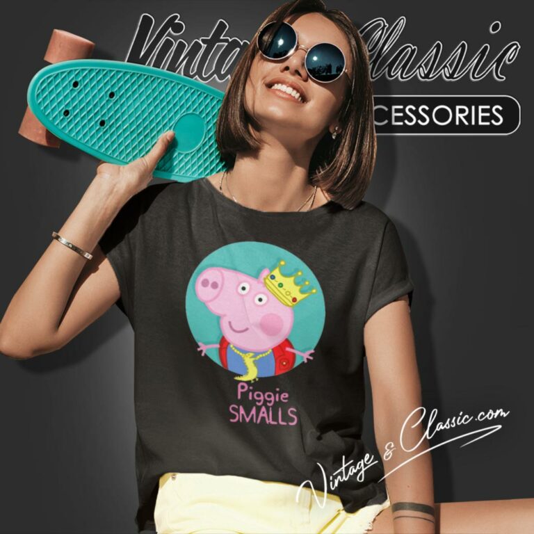 Piggy Smalls Peppa Pig Women T Shirt Piggy Smalls Peppa Pig Women T Shirt