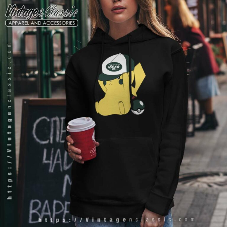 Pikachu Fans New York Jets Hoodie Pikachu Fans New York Jets Hoodie