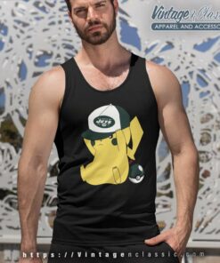 Pikachu Fans New York Jets Tank Top Racerback