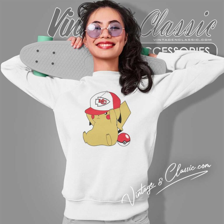 Pikachu Kansas City Chiefs Sweatshirt Pikachu Kansas City Chiefs Sweatshirt