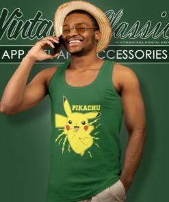 Pikachu Lightning Bolt Tank Top Racerback