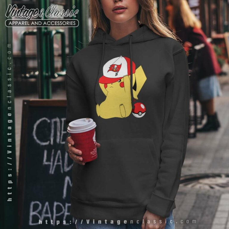 Pikachu Tampa Bay Buccaneers Hoodie Pikachu Tampa Bay Buccaneers Hoodie