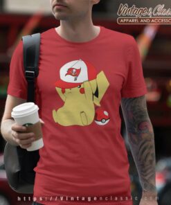 Pikachu Tampa Bay Buccaneers T Shirt