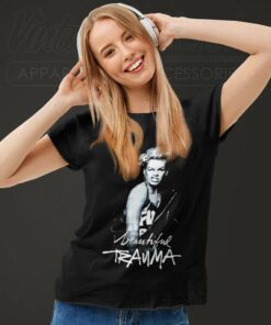 Pink Beautiful Trauma Women TShirt