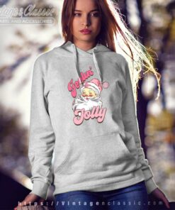Pink Christmas Feeling Jolly Hoodie